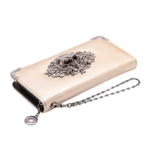 Skull Patterned Wallet 3