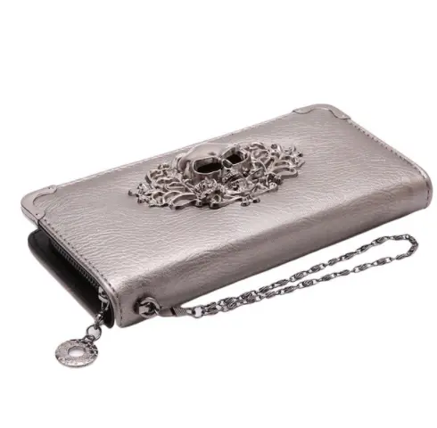 Skull Patterned Wallet 5