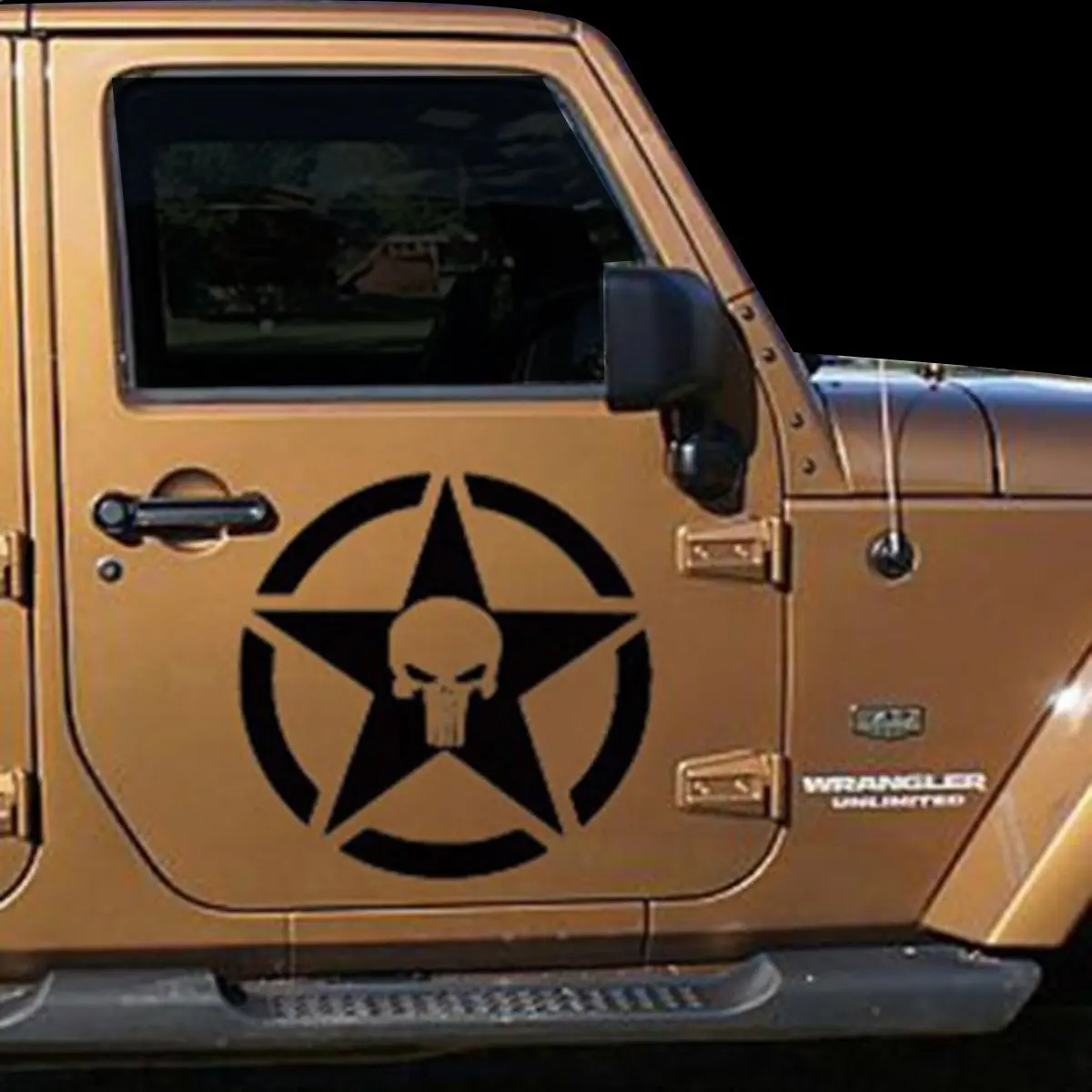 Skull Army Sticker 1