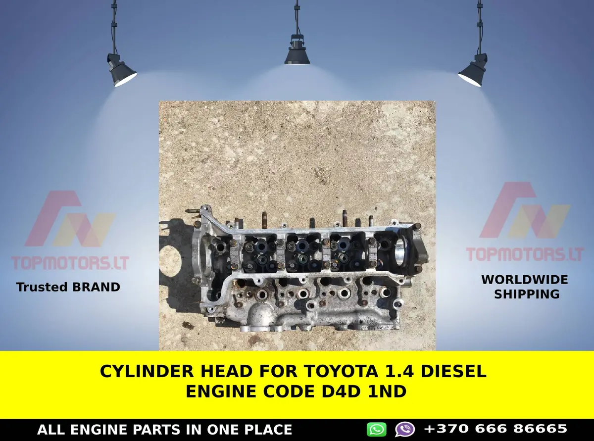 Cylinder Head For Toyota 1.4 Diesel Engine Code D4d 1Nd 1