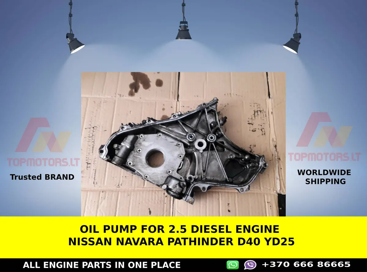 Oil Pump For 2.5 Diesel Engine Nissan Navara Pathinder D40 Yd25 1