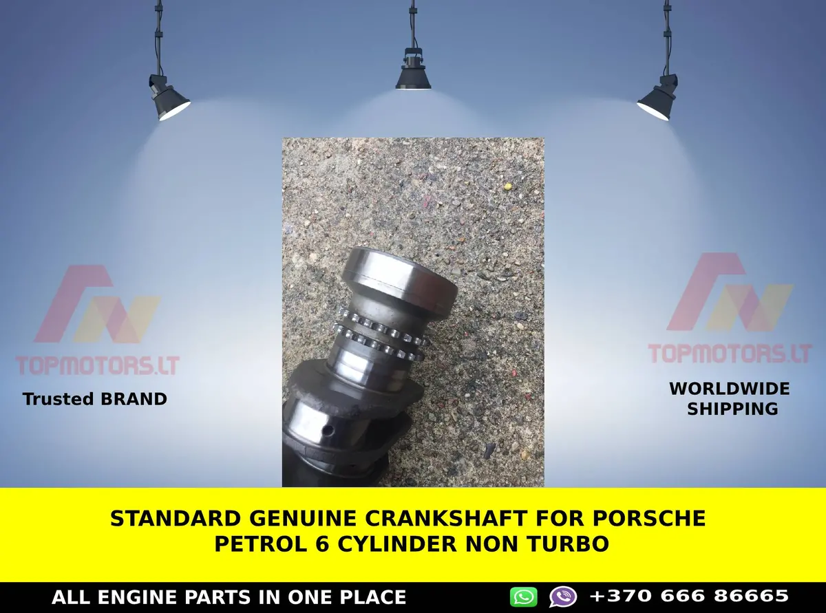 Standard Genuine Crankshaft For Porsche Petrol 6 Cylinder Non Turbo 1