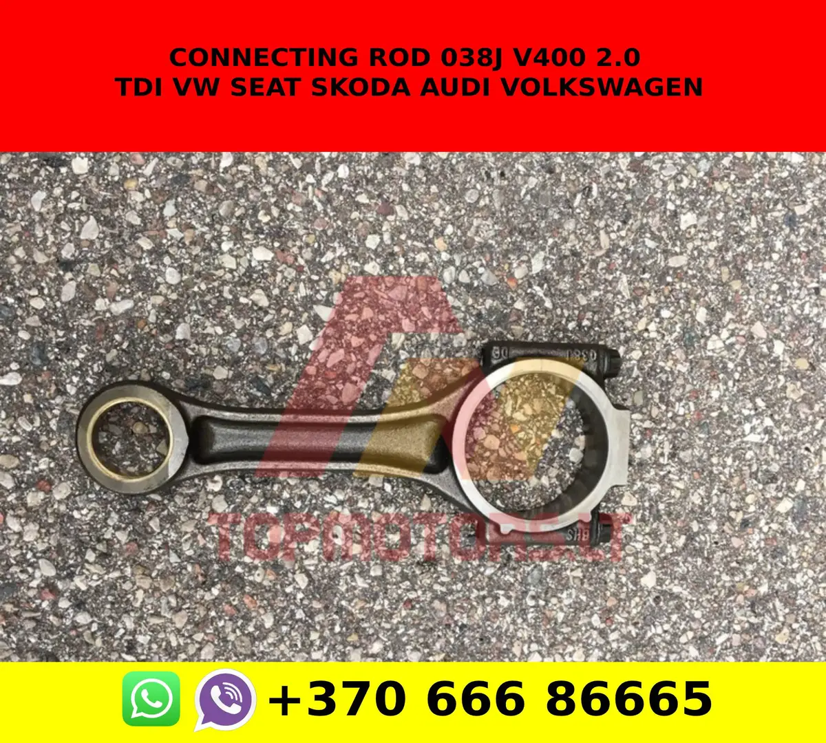 Connecting Rod 038J V400 2.0 Tdi Vw Seat Skoda Audi Volkswagen 1