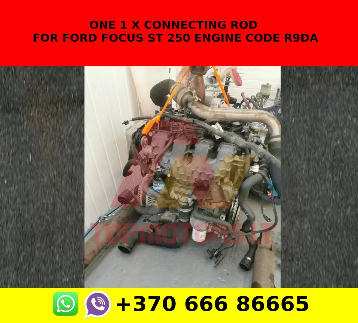 One 1 X Connecting Rod For Ford Focus St 250 Engine Code R9da 1