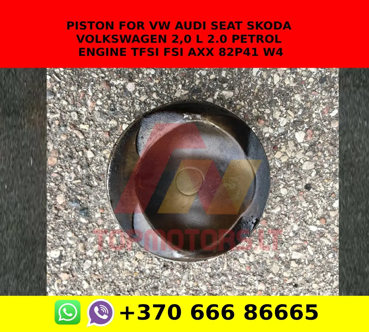 Piston For Vw Audi Seat Skoda Volkswagen 2,0 L 2.0 Petrol Engine Tfsi Fsi Axx 82P41 W4 1