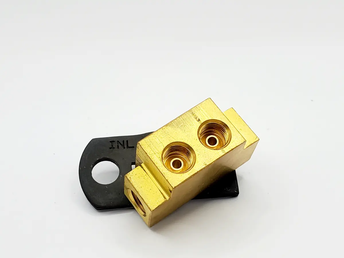 Dual Master Cylinder Conversion Block '62-'64 1
