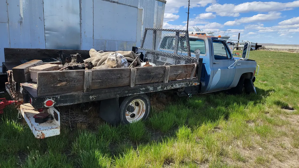 75  Chevy 1 Ton Flatbed 1