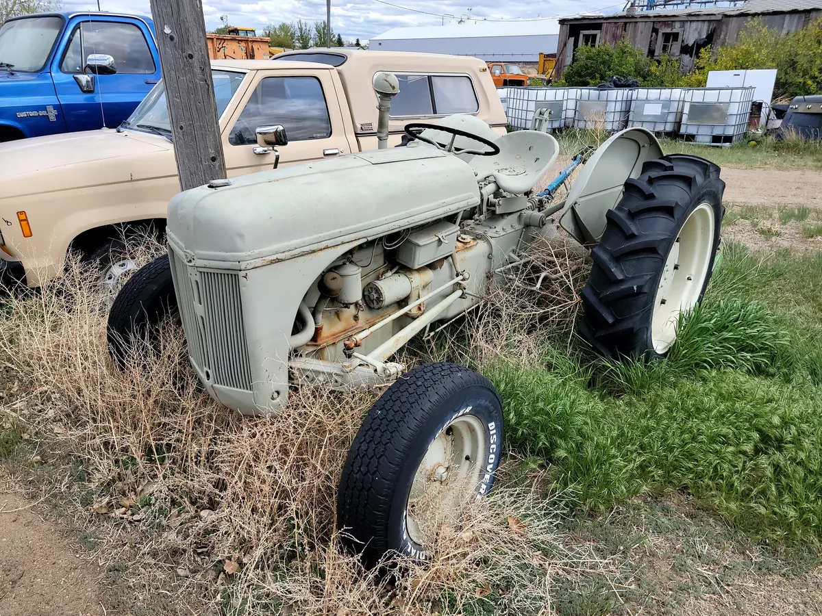 Ford 9N And Mower 1