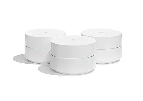 Google Wifi System, 3-Pack - Router Replacement For Whole Home Coverage (Nls-1304-25) 1