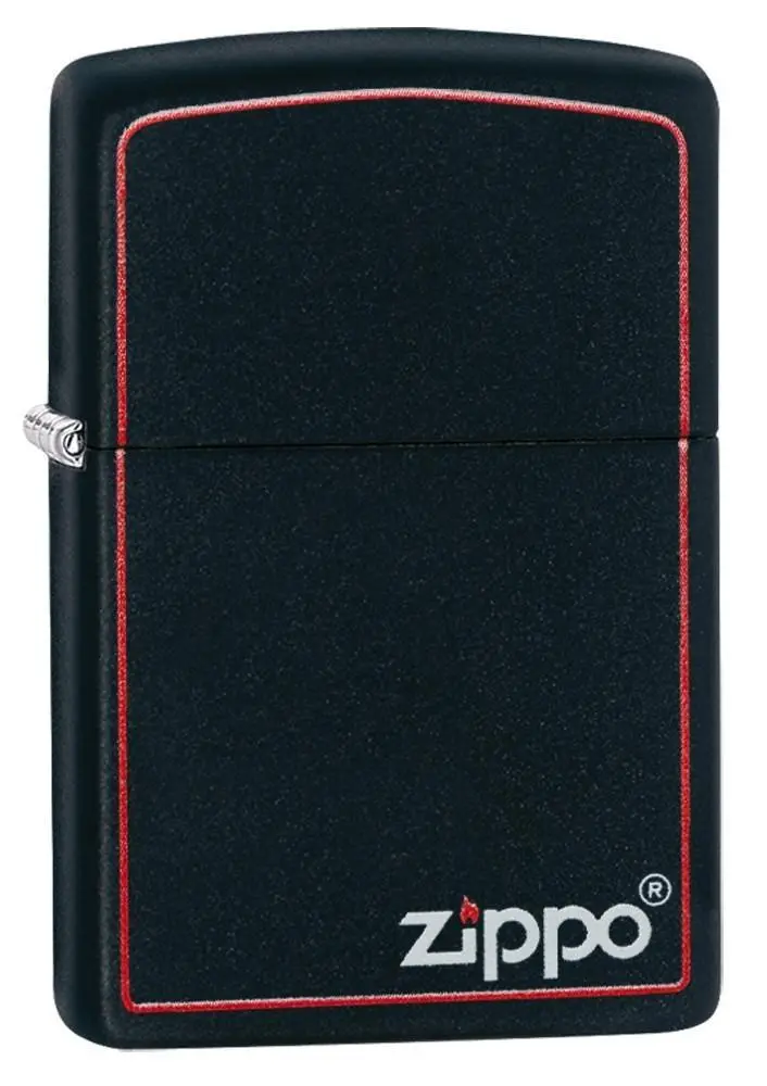 Classic Black And Red Zippo 1