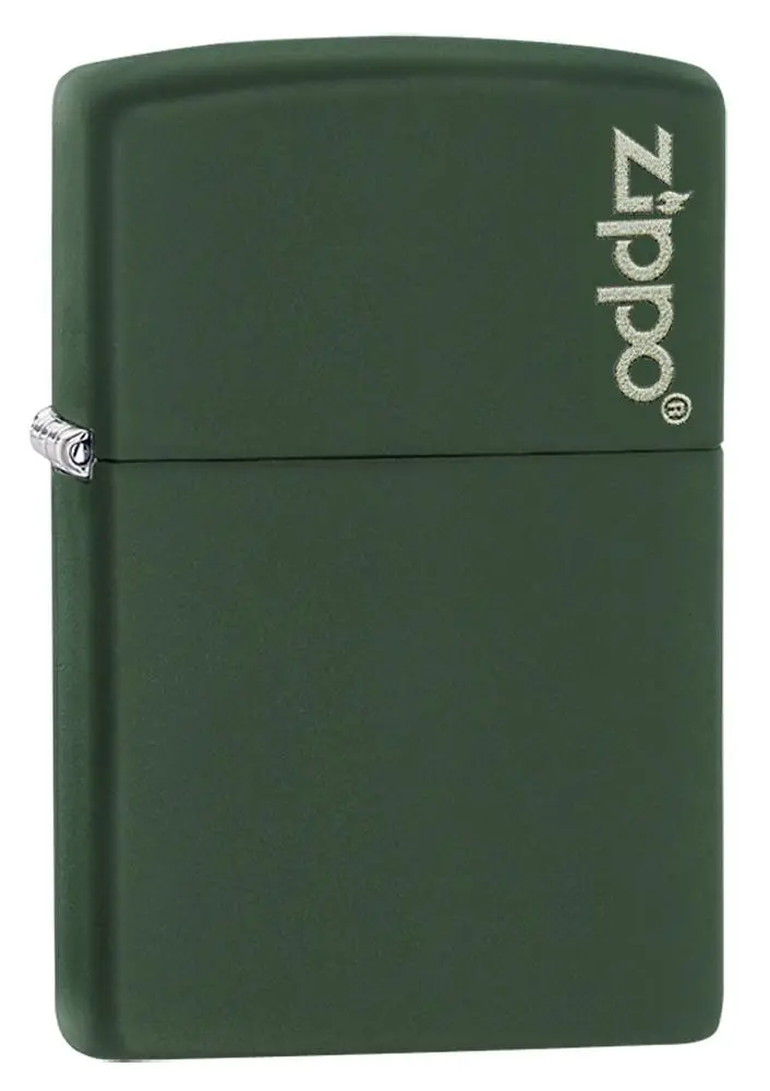 Classic Green Matte Zippo Logo 1