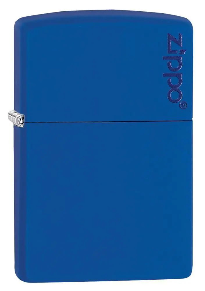 Classic Royal Blue Matte Zippo Logo 1