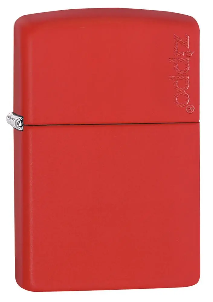 Classic Red Matte Zippo Logo 1
