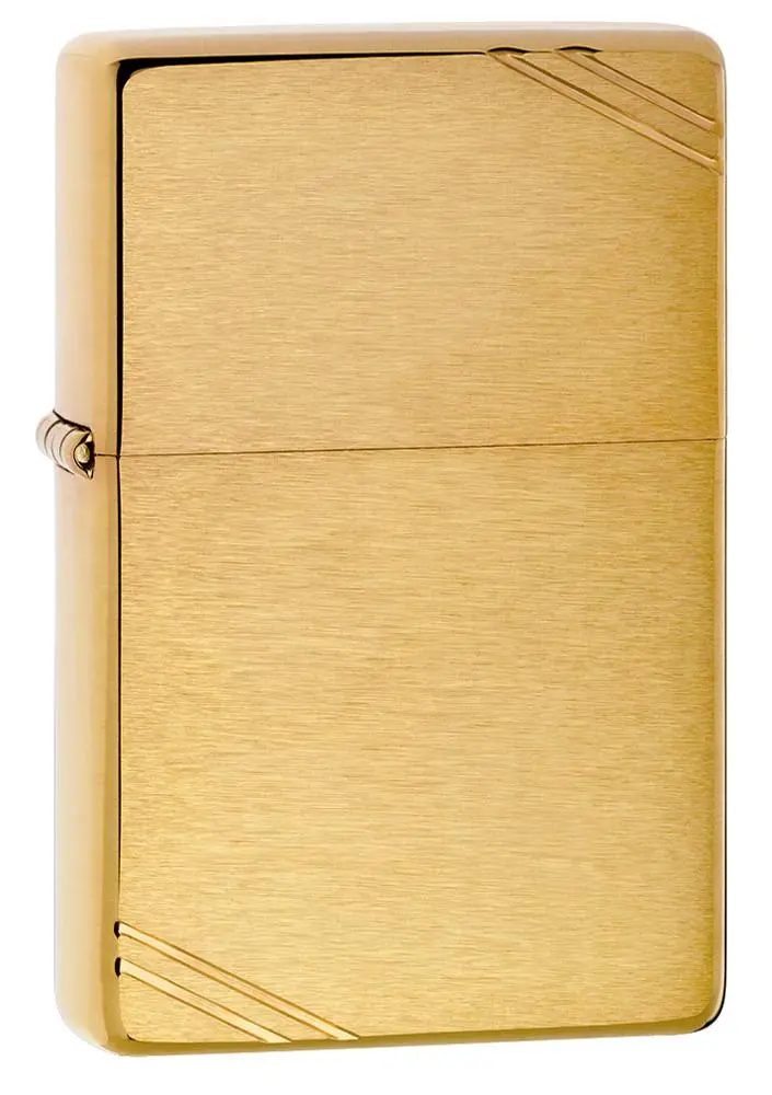 Brushed Brass Vintage With Slashes 1