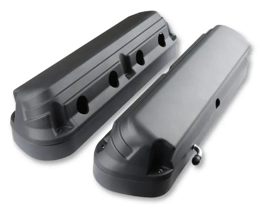 Holley 2-Piece Ford Style Ls Valve Covers 241-185 186 187 2
