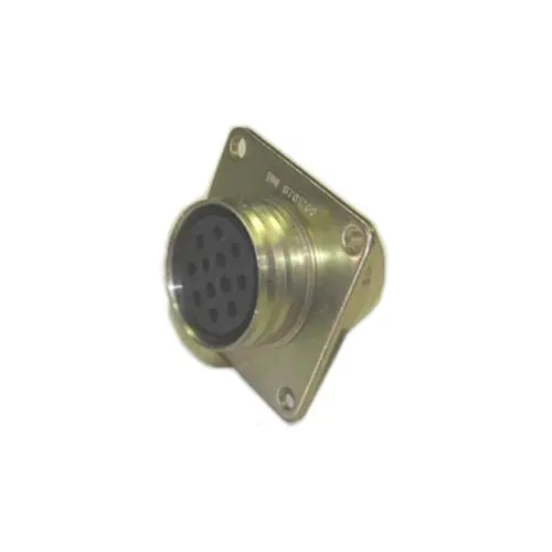 New 24 Volt Multi-Pin Cannon Plug - Trailer Receptacle (12 Pin) - Ms75021-2 1