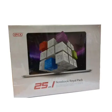 Spica 25 In 1 Notebook Royal Pack 1