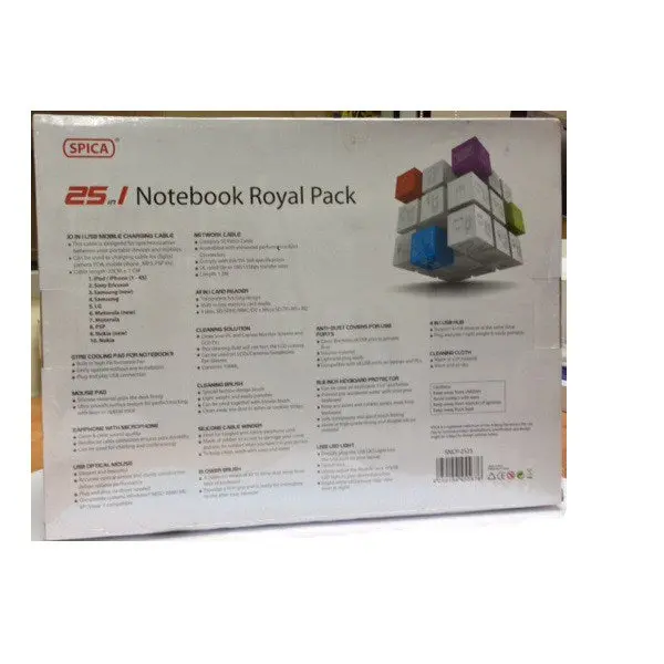 Spica 25 In 1 Notebook Royal Pack 2