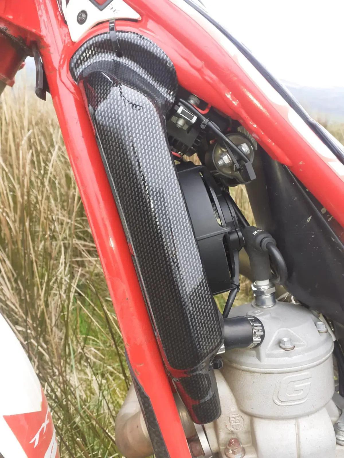 Dab Products Gas Gas Txt Pro Carbon Look Radiator Covers Protectors 2013-2022 2