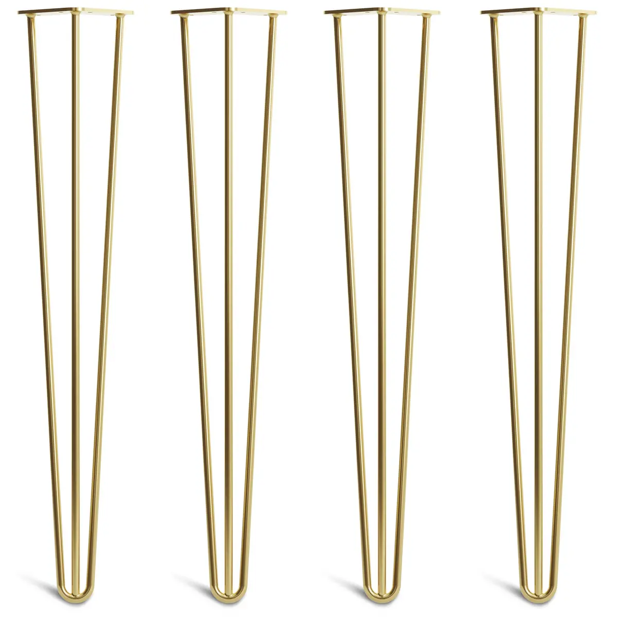 Brass Hairpin Legs 10