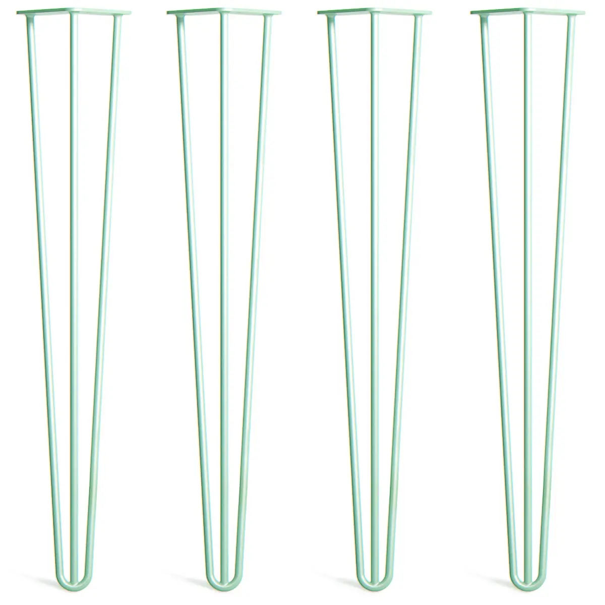 Pastel Green Hairpin Legs 10