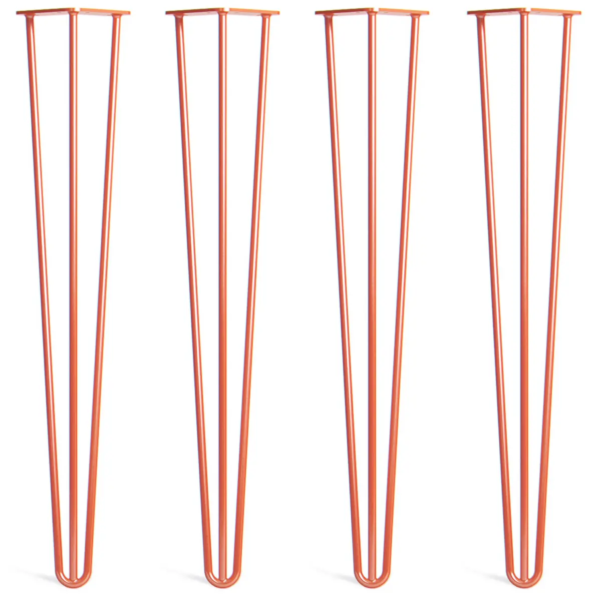 Orange Hairpin Legs 10