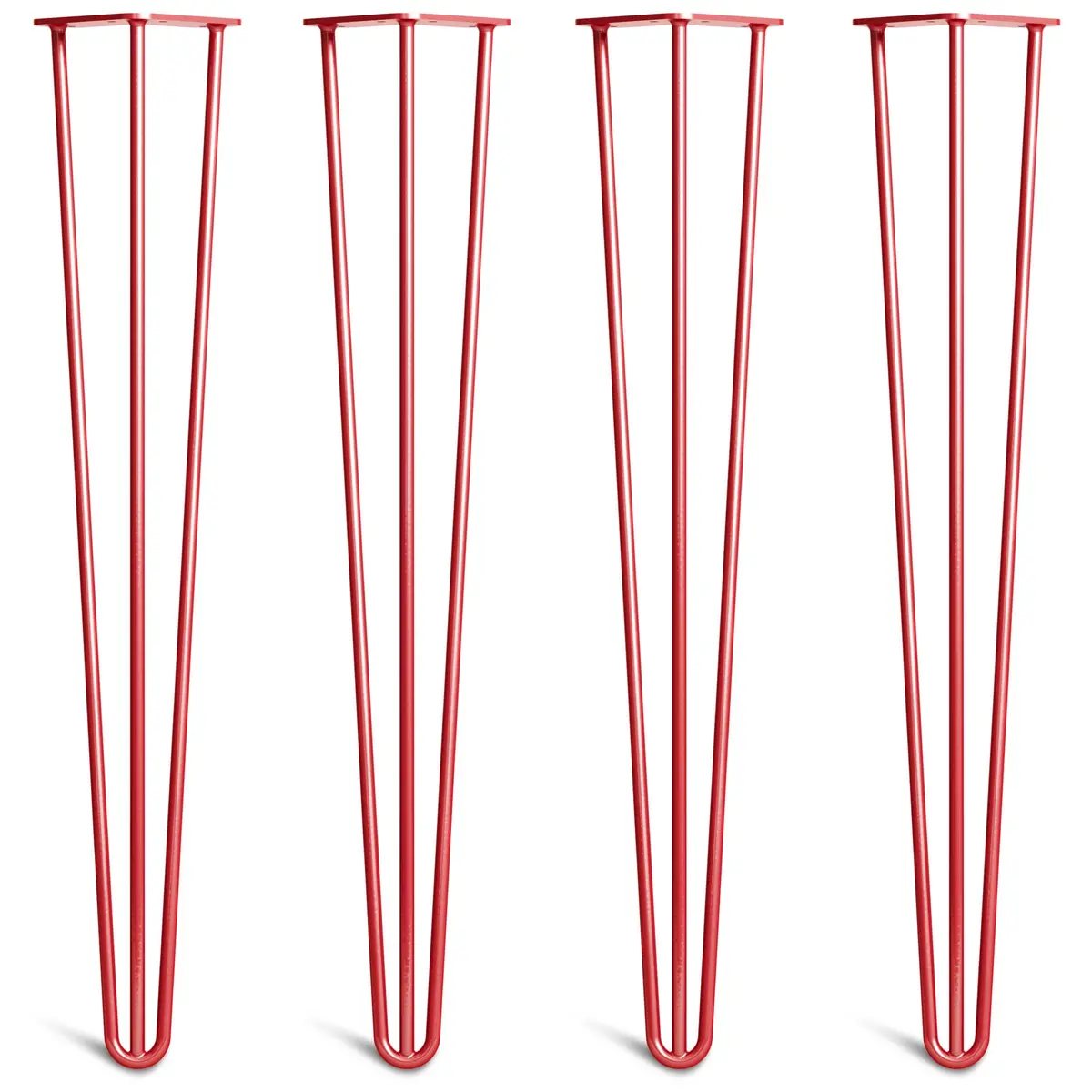 Red Hairpin Legs 10