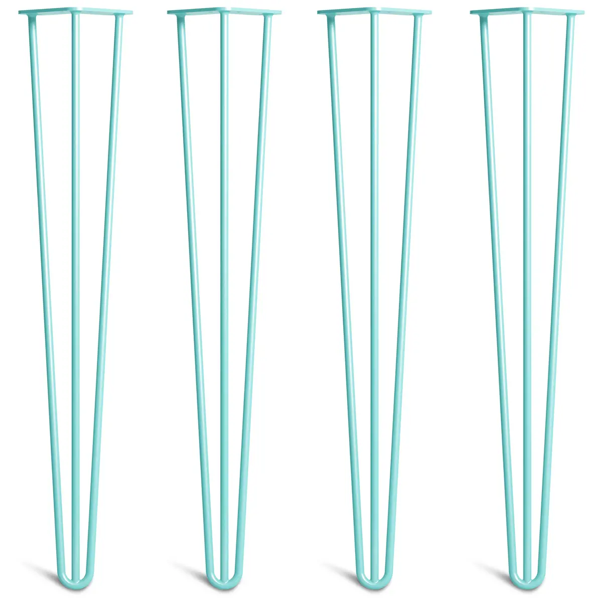 Duck Egg Blue Hairpin Legs 10