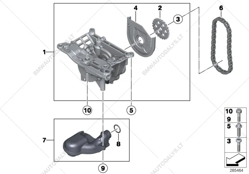 New Oil Pump N57d30a 1
