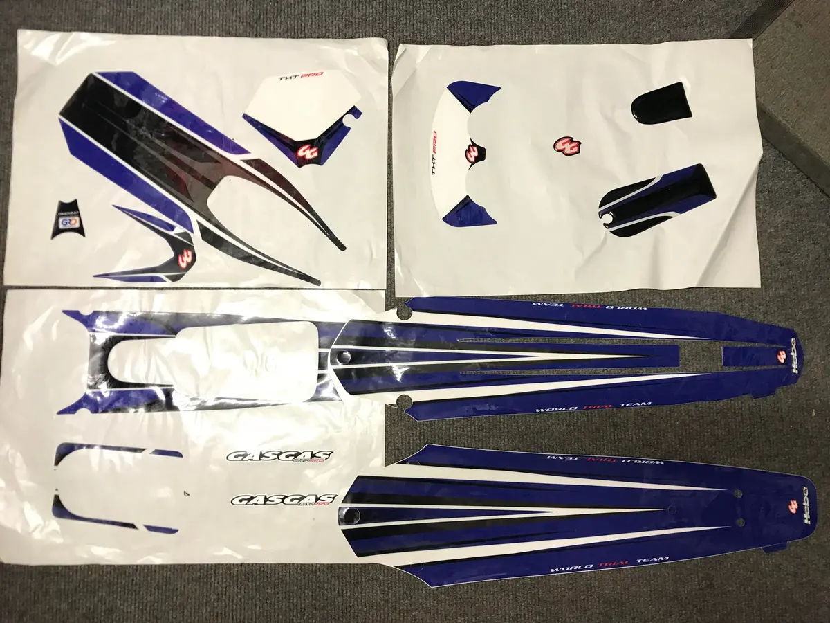 Genuine 2002>2010 Gas Gas Pro Gp Racing Complete Sticker Decal Set (My2009) 1