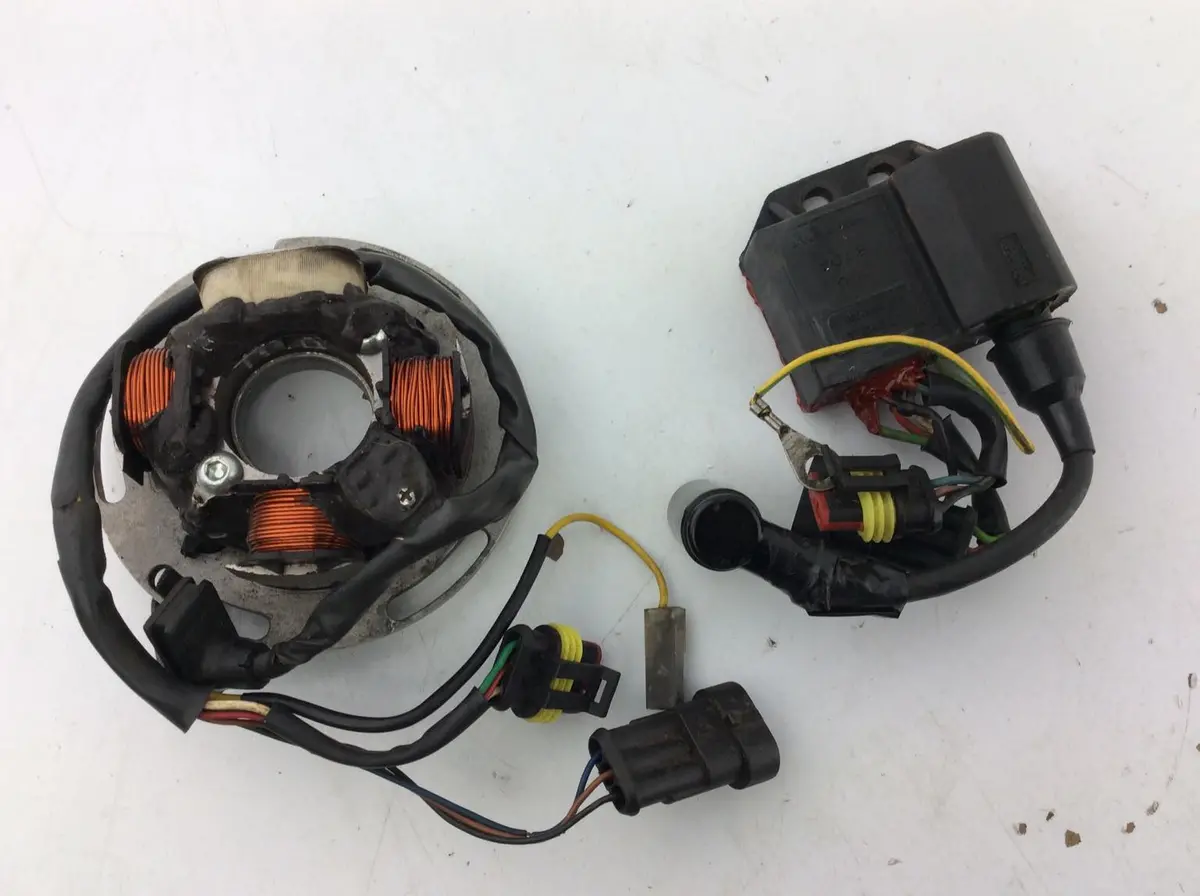 2005-2009 Sherco Leonelli Stator Plate & Cdi Unit With 12 Month Warranty 1