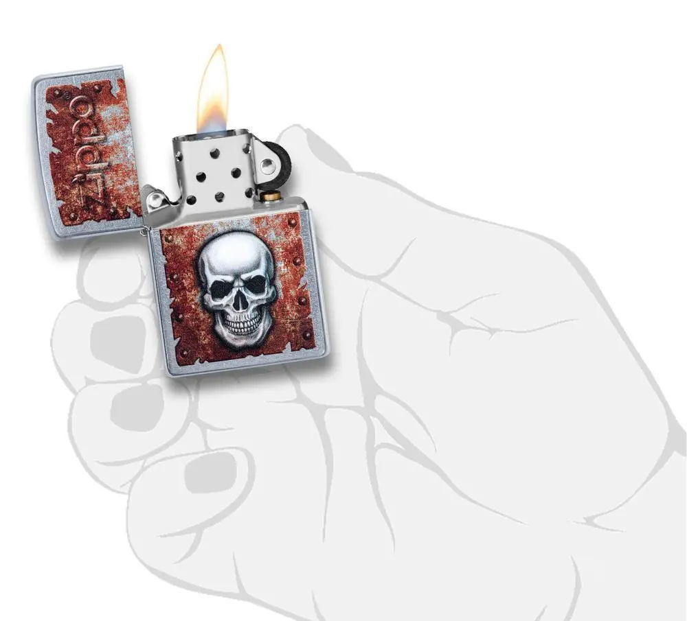 Rusted Skull Design 2