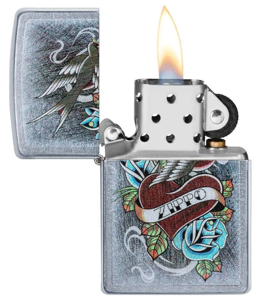 Vintage Tattoo Zippo 2