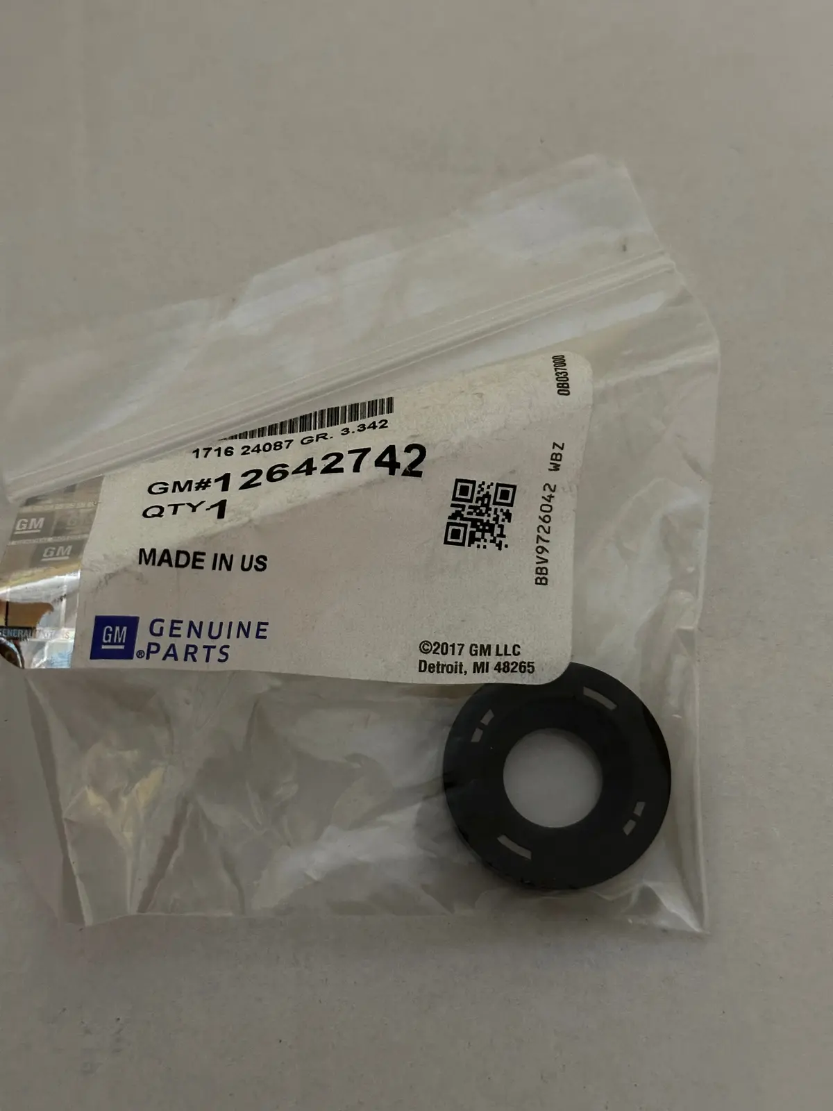 Lt4 Supercharger Bottom Pcv Seal Gen V Z06 Zl1 Ctsv 12642742 1