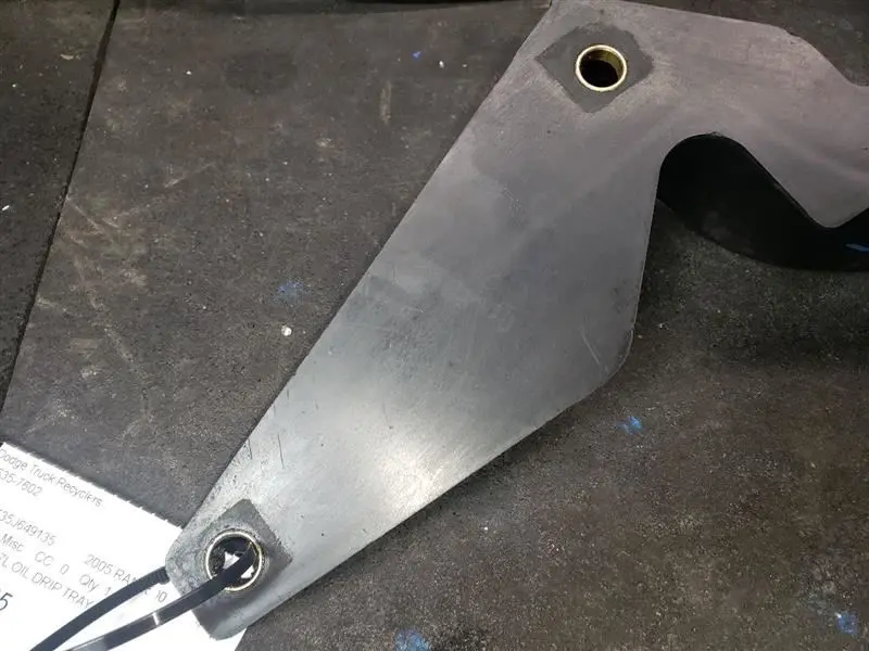 2005 Dodge Ram1500 3.7L Oil Drip Tray. Part Number 53032515Ab 2
