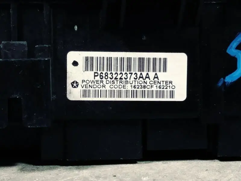 2017 Dodge Ram1500 Totally Intergrated Power Module (Tipm). Part Number 68322373 2