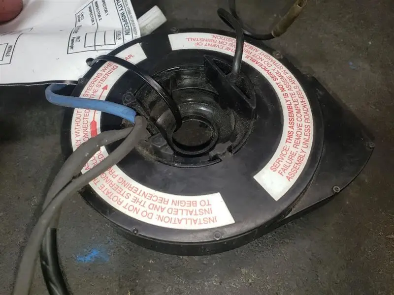 1998 Dodge Ram2500 Clock Spring. Part Number 56020038Ab 1