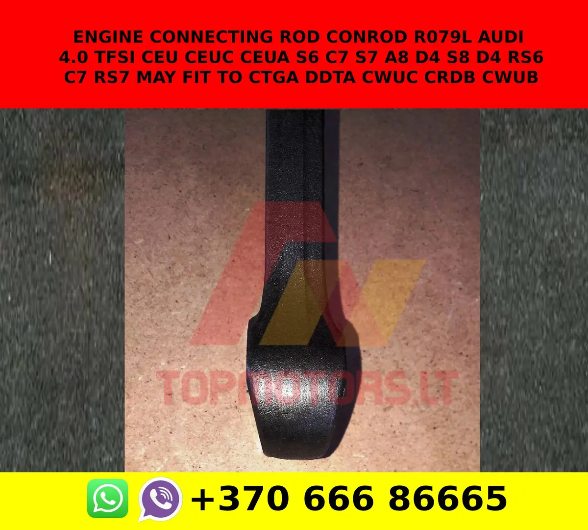 Engine Connecting Rod Conrod R079l Audi 4.0 Tfsi Ceu Ceuc Ceua S6 C7 S7 A8 D4 S8 D4 Rs6 C7 Rs7 May Fit To Ctga Ddta Cwuc Crdb Cwub 2
