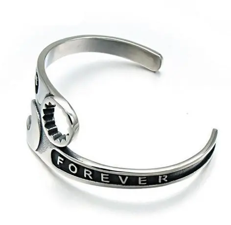 Wrench Bangle Bracelet 2