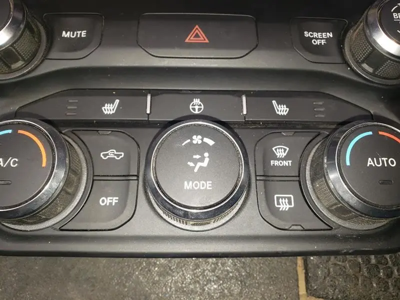 Ram1500 (New Body) Dual Zone Ac & Heater Controls. Part Number 68340286Ae 2