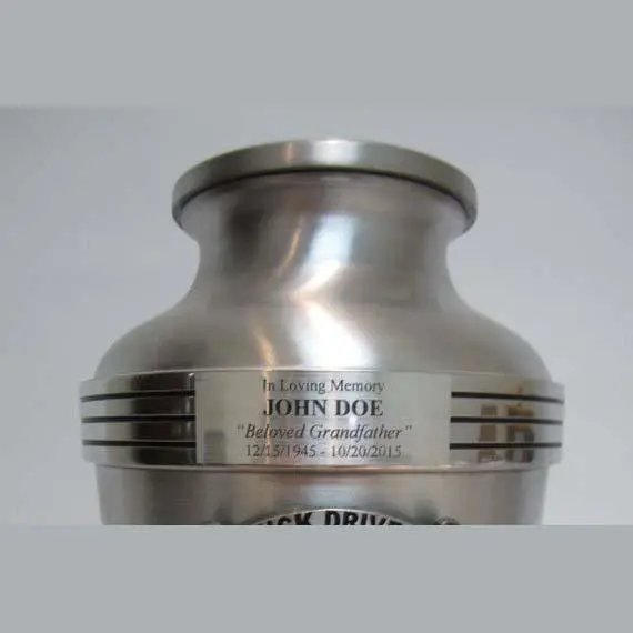 Police Cremation Urn—Alu 2