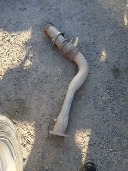 2014 Ram5500 6.7L Diesel Front Exhaust Pipe. Part Number 68087111Ah 1