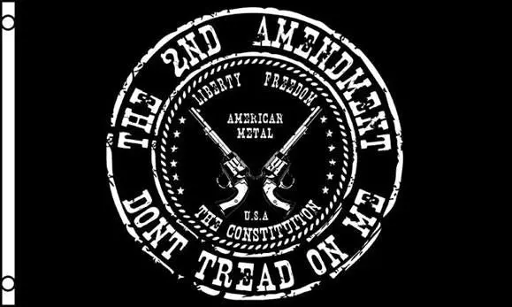2Nd Amendment Pistols (3Ft X 5Ft) Flag 1
