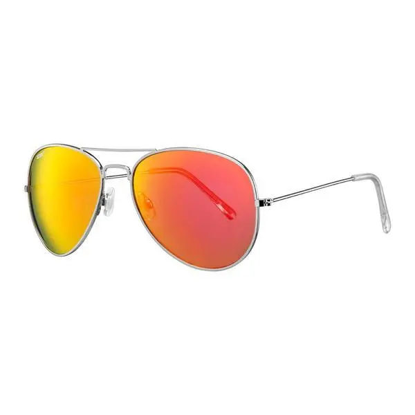 Red Flash Pilot Sunglasses 2