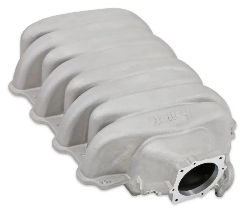 Holley Godzilla 7.3L Cast Intake Manifold - Ford - Low Profile 300-900 1