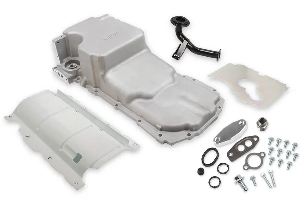 Holley 302-20 Lt Gen V Swap Oil Pan - Aluminum Lt1 Lt4 L83 L86 L8t 1