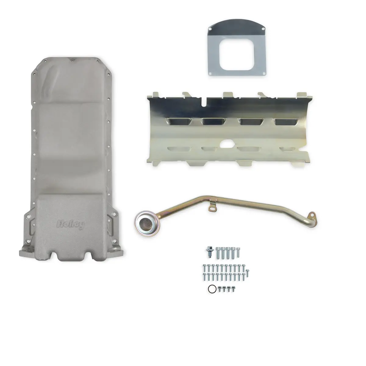 Hellcat Rear Sump Oil Pan By Holley - 6.2L - Aluminum 302-63 1