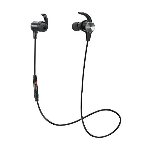 Bluetooth Earphones, Taotronics Bluetooth 4.2 Headphones Stereo Magnetic Earbuds, Secure Fit For Sport, Gym With Built-In Mic 1