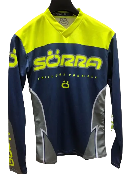 Sorra Trials Jersey Navy/Yellow 1