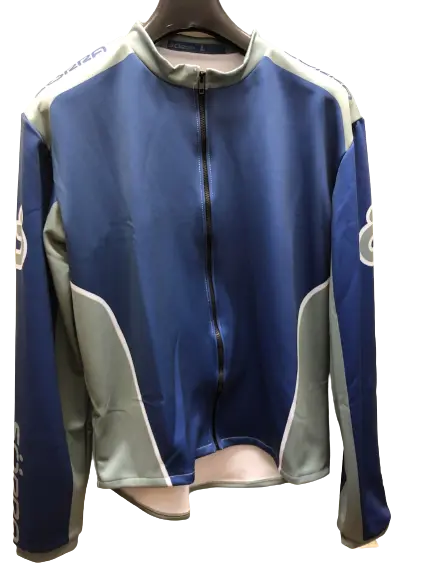 Sorra Trials Micro Fleece Jacket Navy/Grey 1